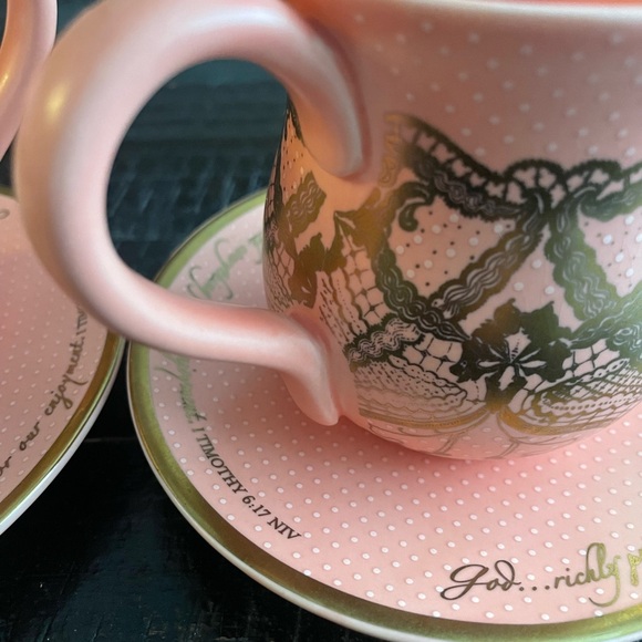 Daysprings set of 2 cup/saucer - Picture 3 of 6